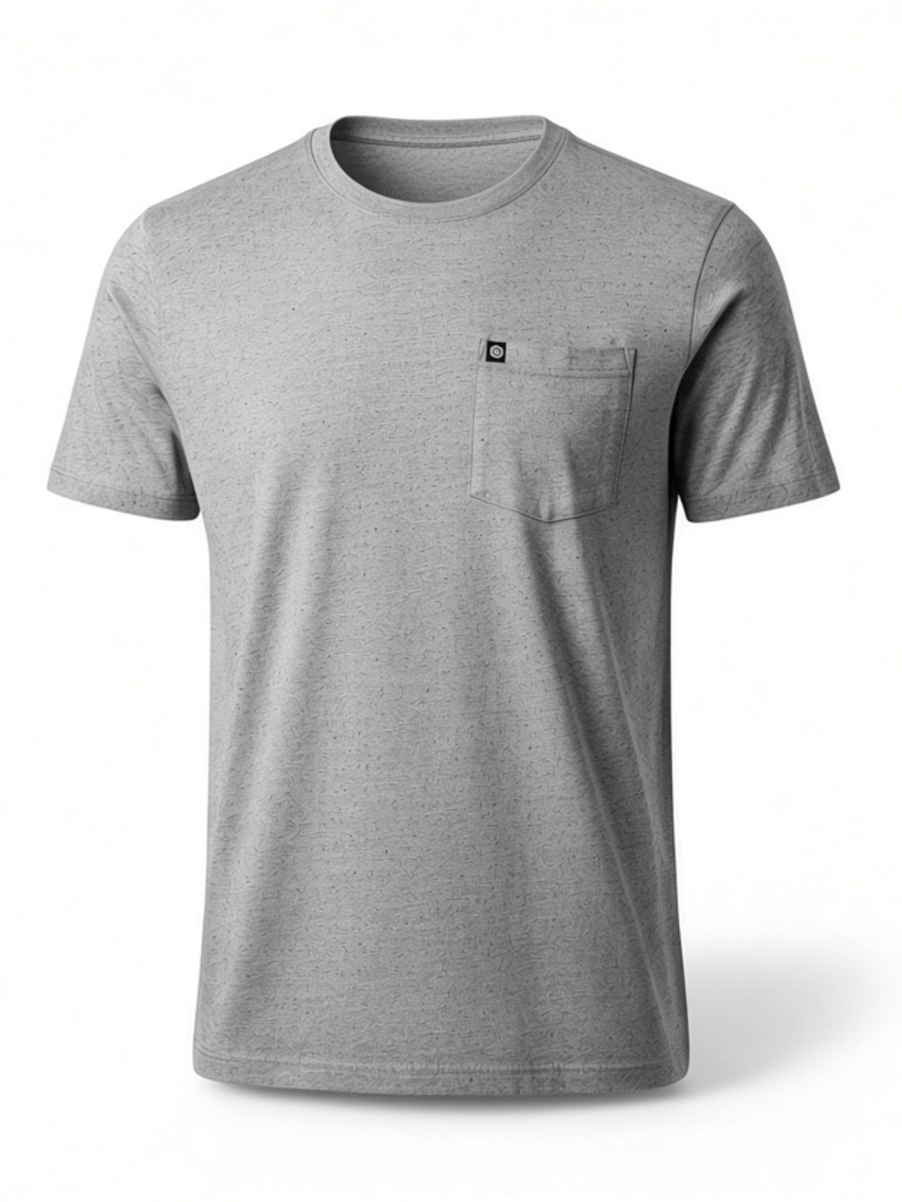 Travis Matthew Men's Pocket Crew Tee - Gray Speckle